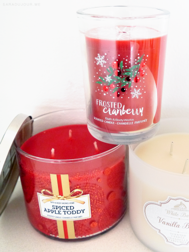 Bath Body Works Holiday Candle Haul Sara Du Jour