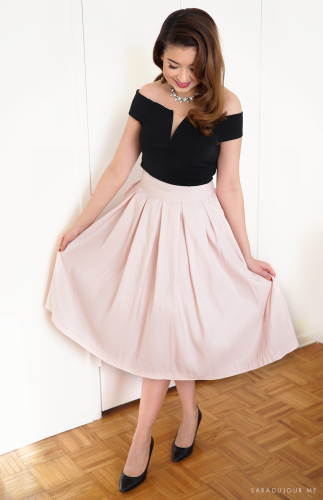 Retro 1950s Christmas Party Outfit • Sara Du Jour