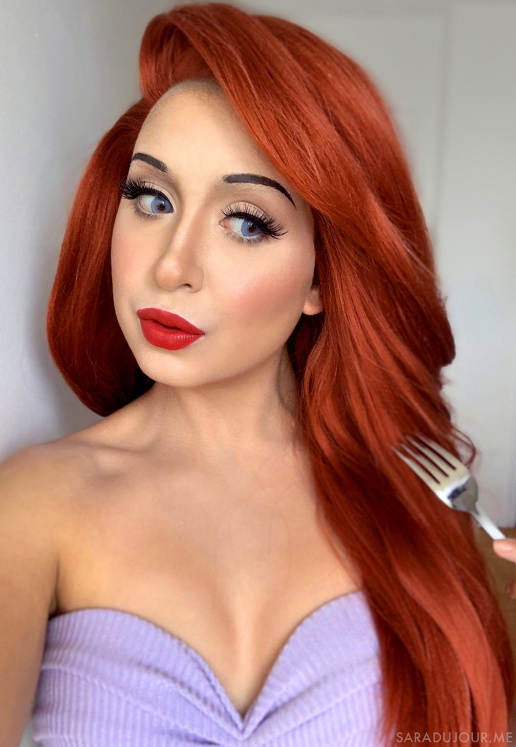 Ariel Cosplay + Makeup - The Little Mermaid • Sara du Jour