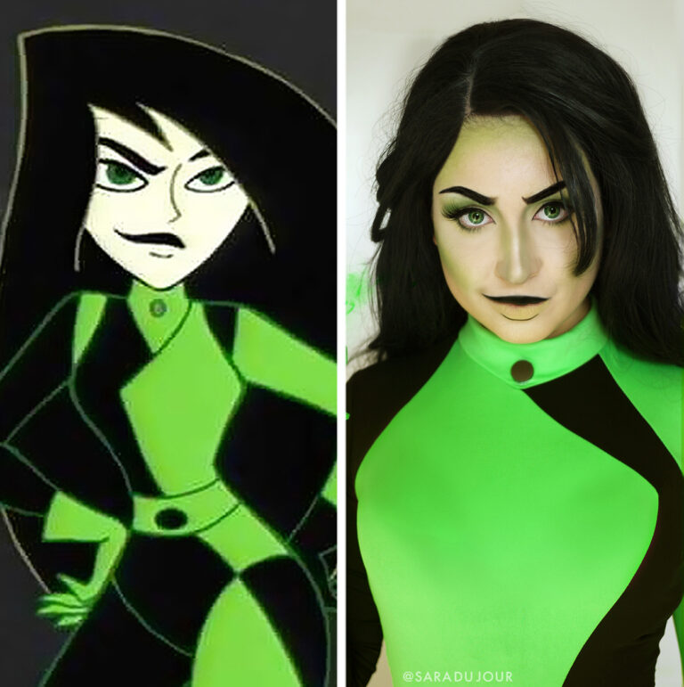 Shego Cosplay Costume Kim Possible Sara Du Jour